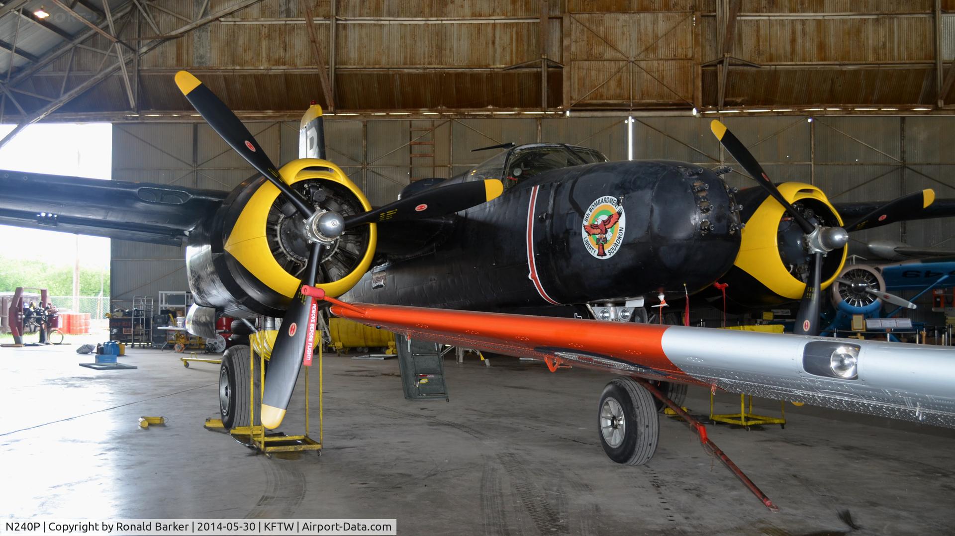 N240P, 1943 Douglas A-26B Invader C/N 7140, A-26B at the Vintage Flying Museum