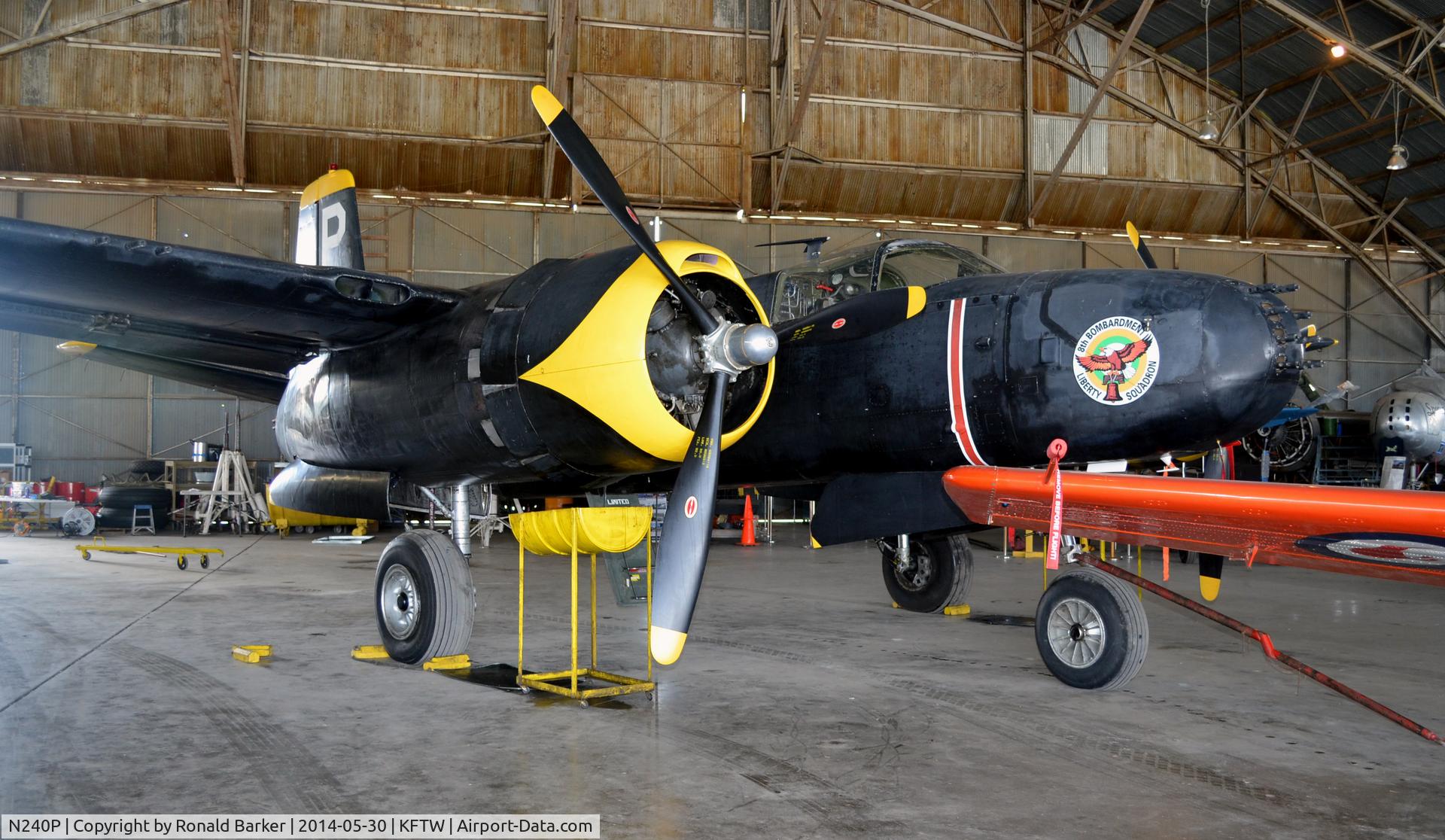 N240P, 1943 Douglas A-26B Invader C/N 7140, A-26B at the Vintage Flying Museum