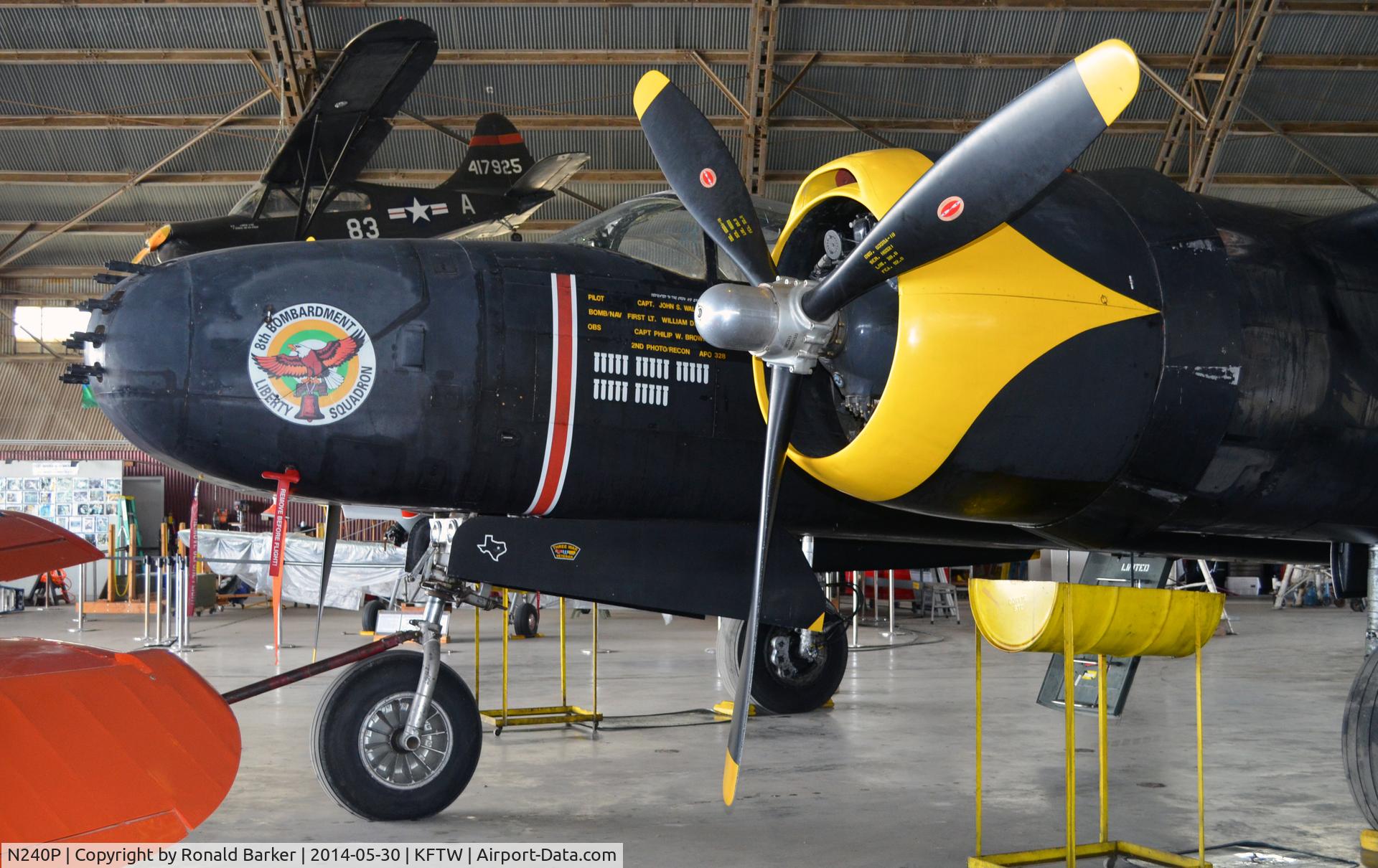 N240P, 1943 Douglas A-26B Invader C/N 7140, A-26B at the Vintage Flying Museum