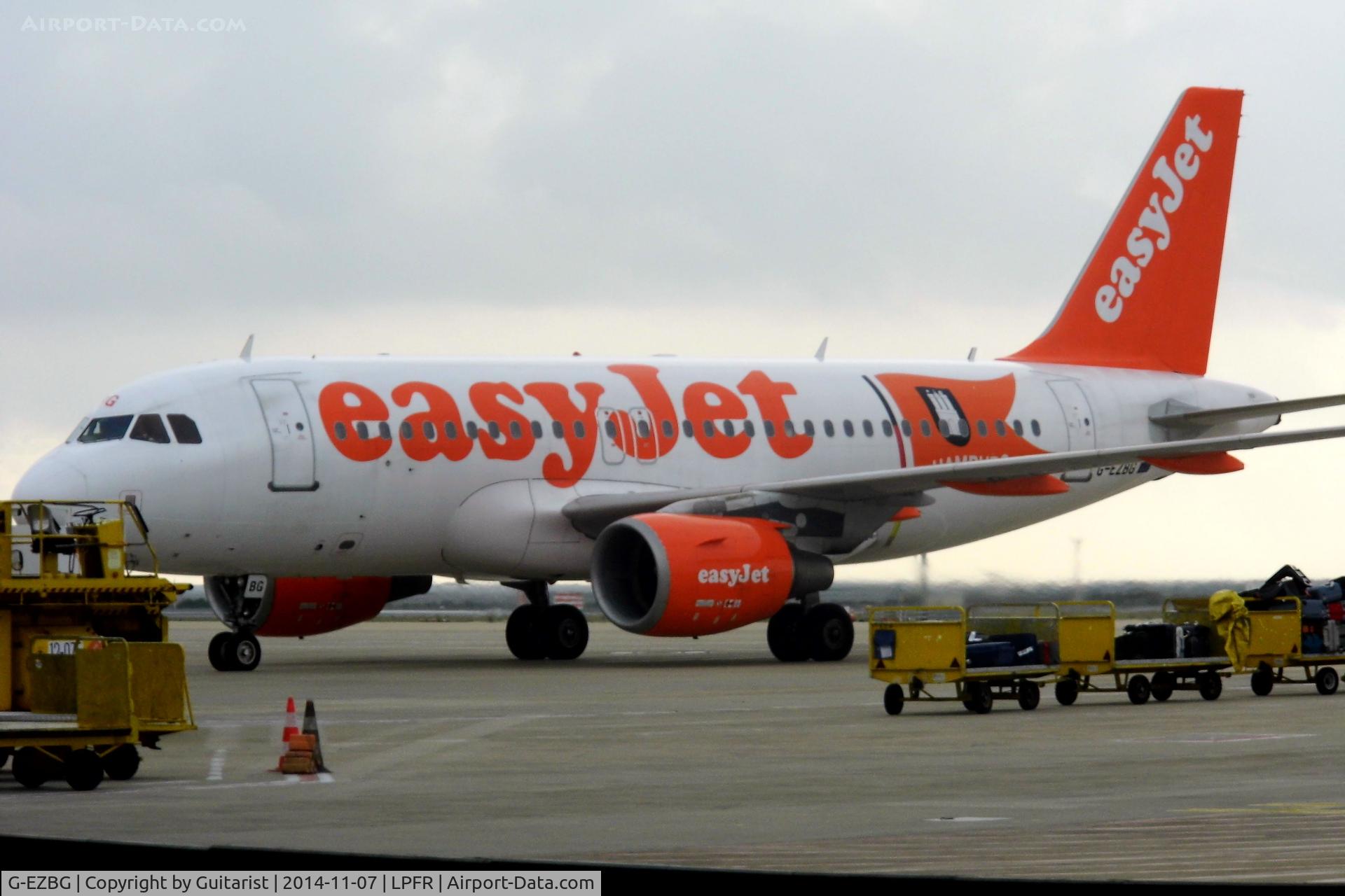 G-EZBG, 2006 Airbus A319-111 C/N 2946, 35 minute turnaround is pretty impressive