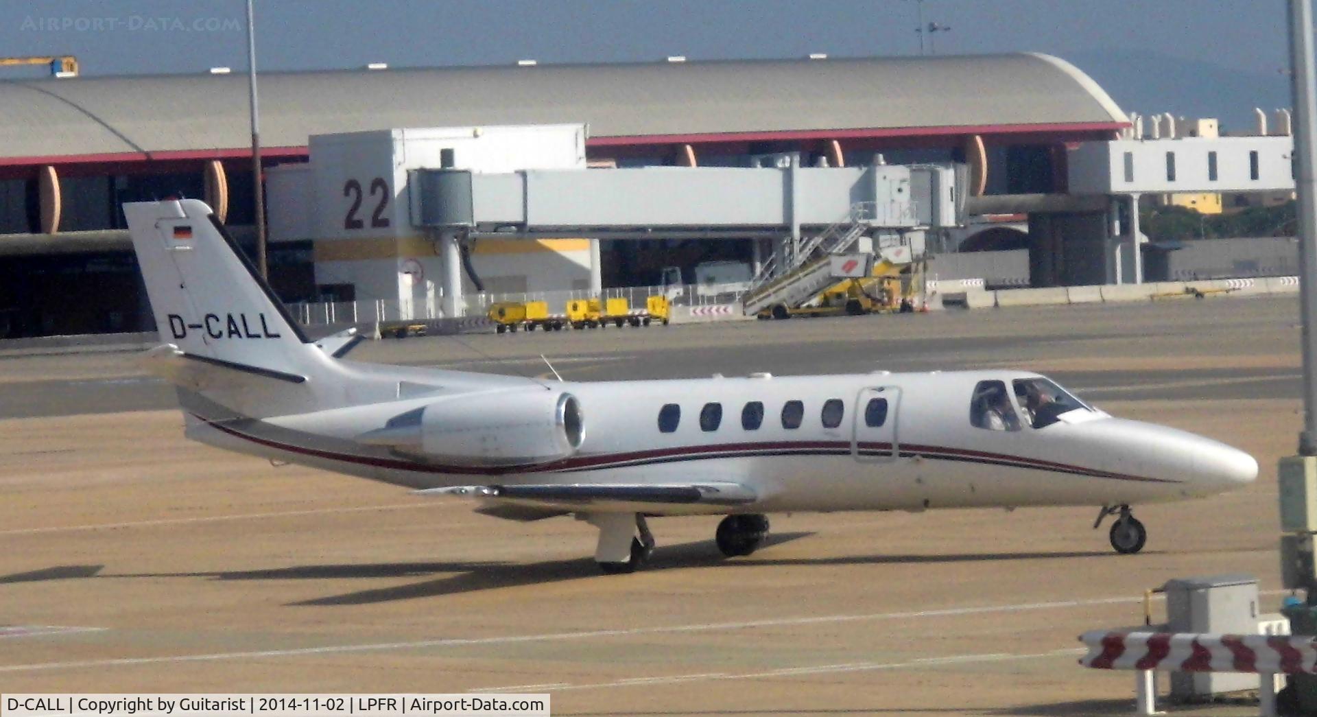 D-CALL, 1998 Cessna 550 Citation Bravo C/N 550-0834, On the GA at Faro