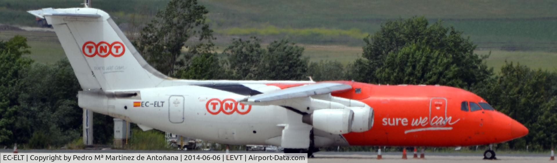 EC-ELT, 1988 British Aerospace BAe.146-200QT Quiet Trader C/N E2102, Foronda Vitoria-Gasteiz - España