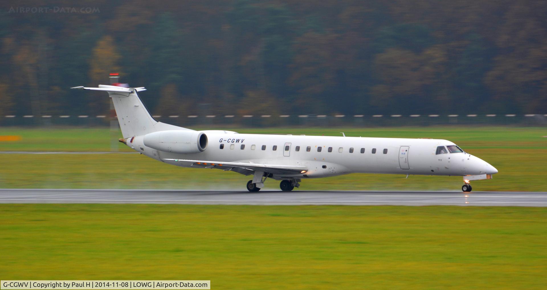 G-CGWV, 2000 Embraer ERJ-145MP (EMB-145MP) C/N 145362, One Direction landing with this E145 at LOWG