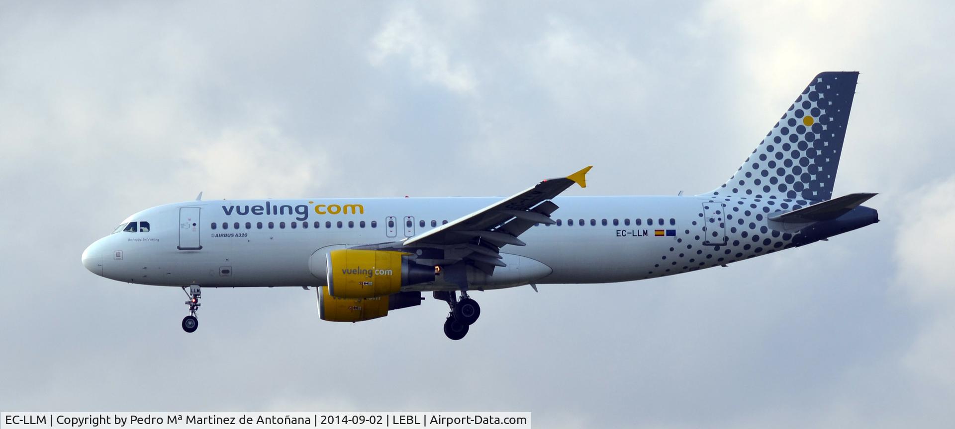 EC-LLM, 2011 Airbus A320-214 C/N 4681, El Prat - Barcelona