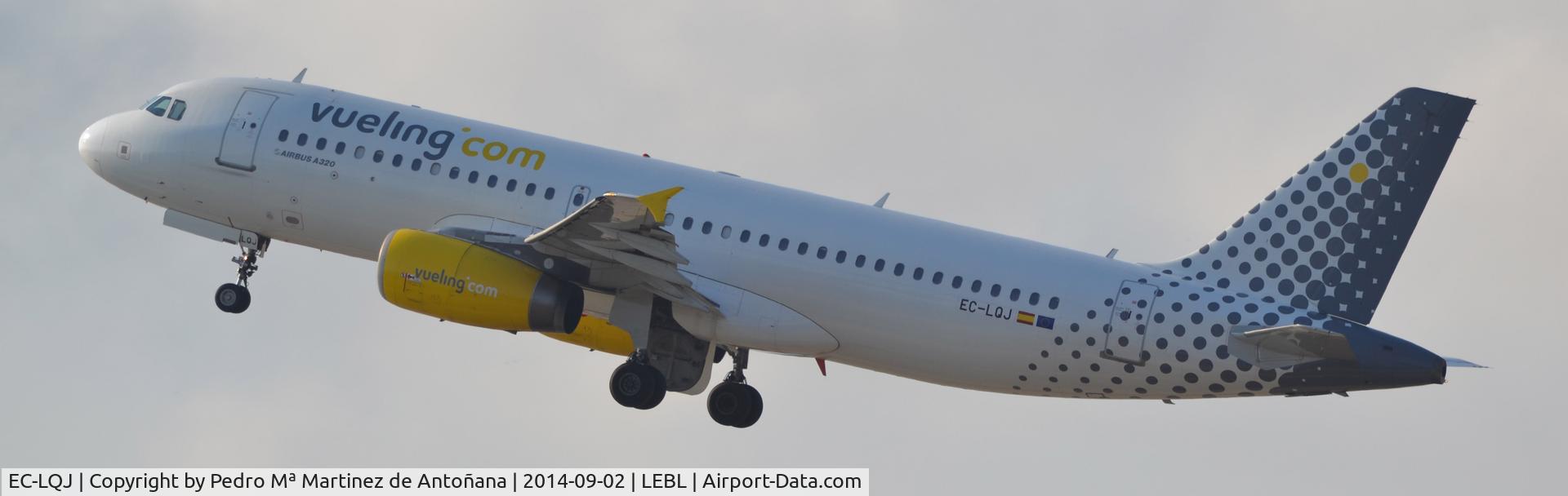 EC-LQJ, 2003 Airbus A320-232 C/N 1979, El Prat - Barcelona