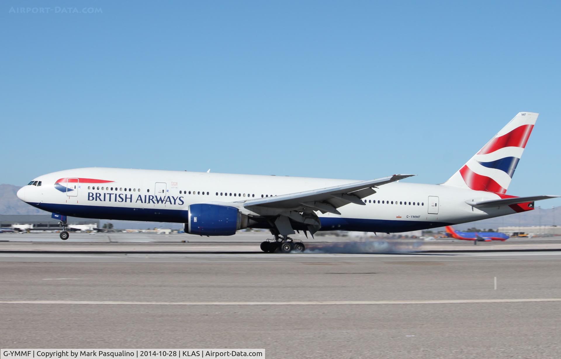 G-YMMF, 2000 Boeing 777-236 C/N 30307, Boeing 777-200
