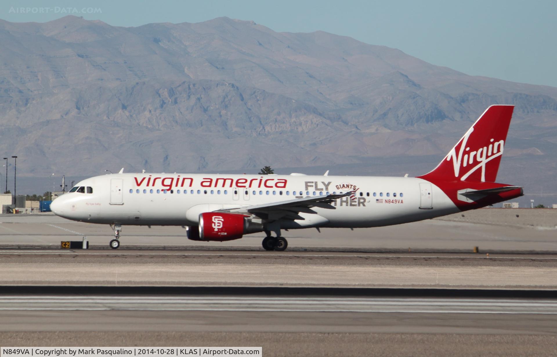 N849VA, 2011 Airbus A320-214 C/N 4991, Airbus A320