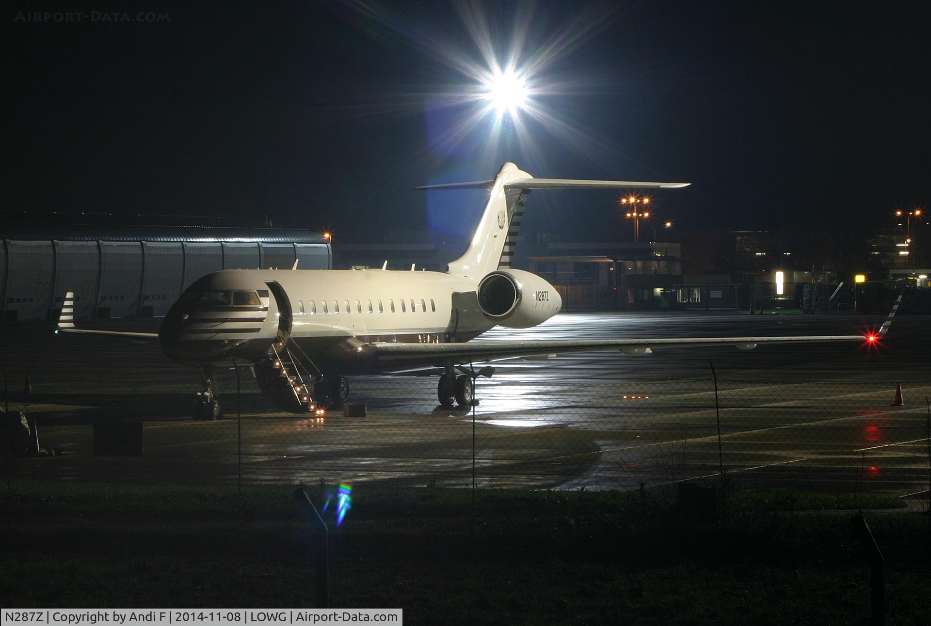 N287Z, 2000 Bombardier BD-700-1A10 Global Express C/N 9024, Wilmington Trust Company Bombardier BD-700-1A10 Global Express