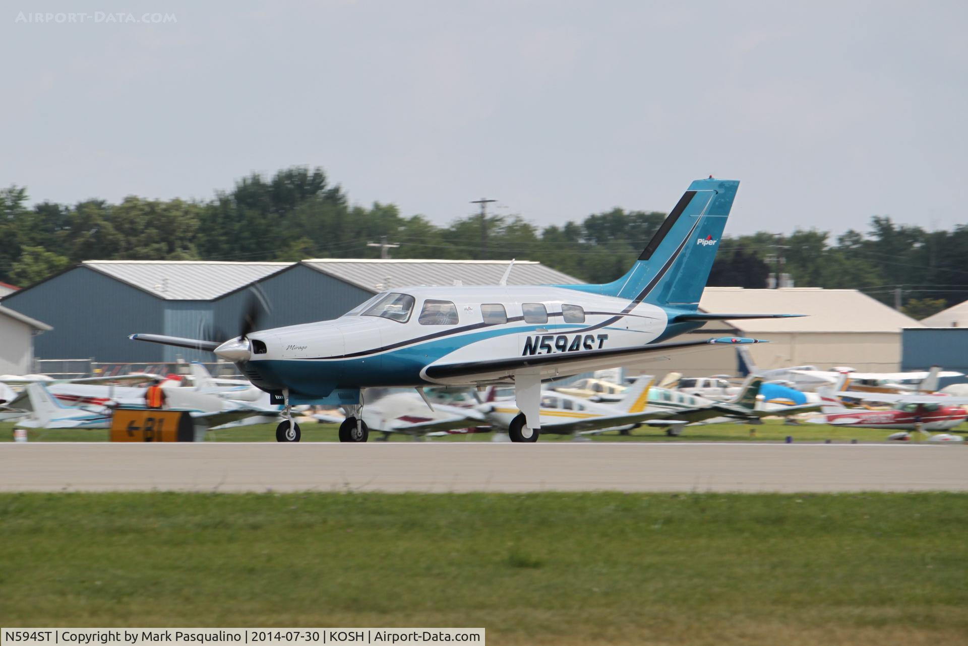 N594ST, 2013 Piper PA-46-350P Malibu Mirage C/N 4636594, Piper PA 46-350P