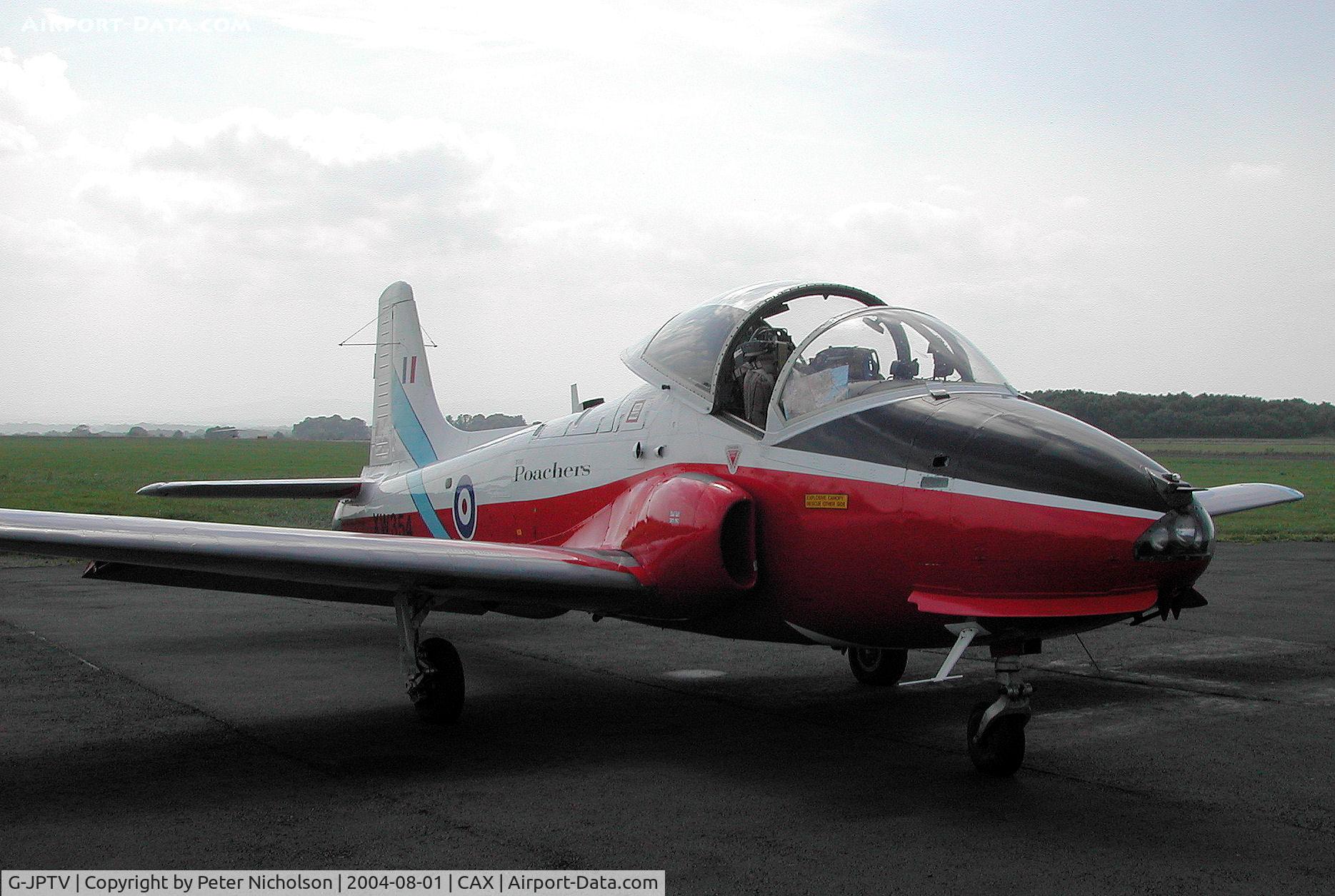 G-JPTV, 1971 BAC 84 Jet Provost T.5A C/N EEP/JP/1005, This Jet Provost T.5A was present at the 2004 Carlisle Fly-in.