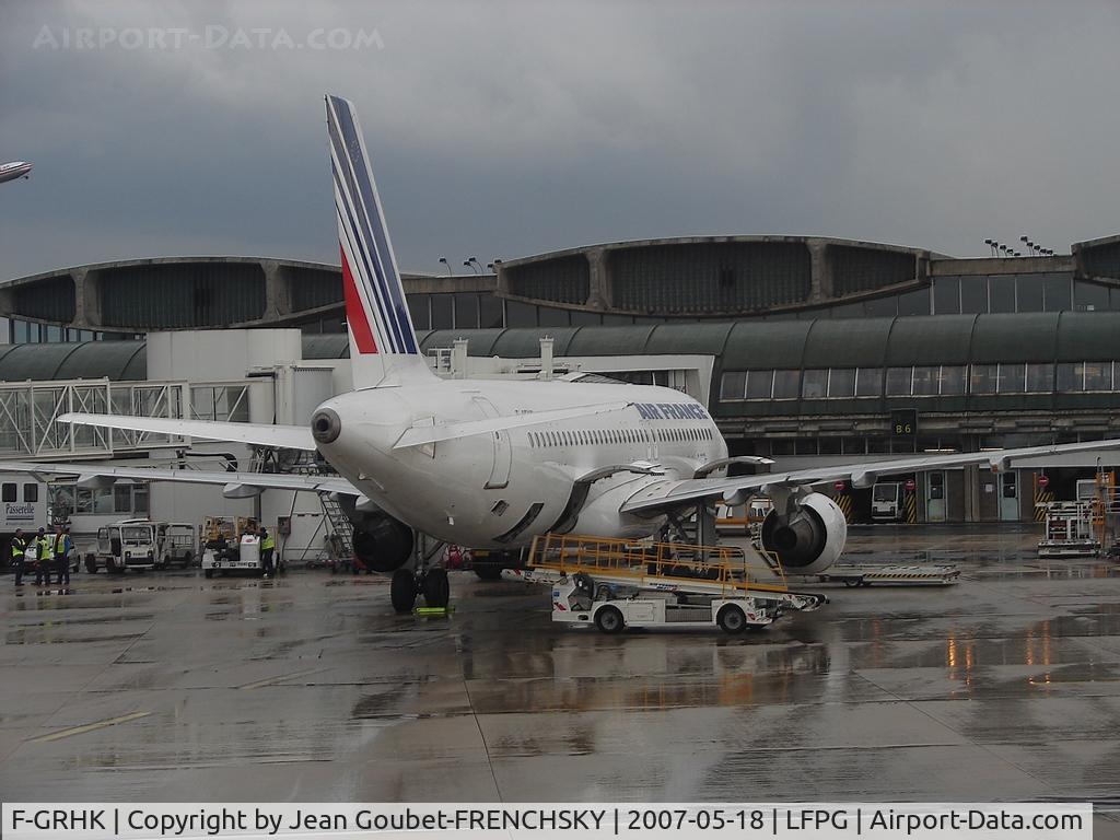 F-GRHK, 2000 Airbus A319-111 C/N 1190, AIR FRANCE