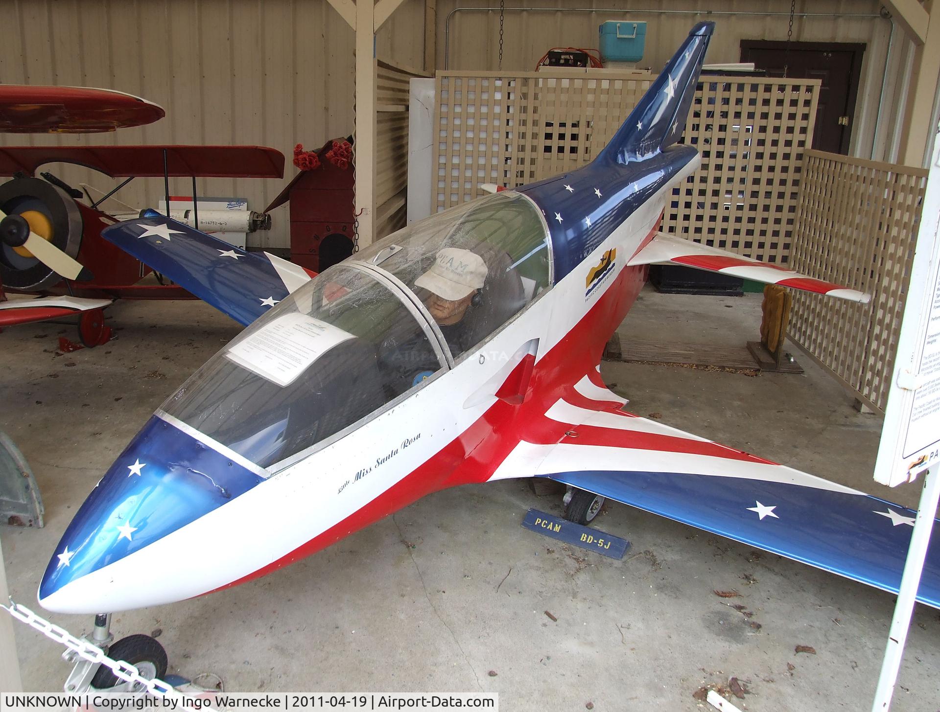 UNKNOWN, Bede BD-5J C/N 4174, Bede BD-5J at the Pacific Coast Air Museum, Santa Rosa CA
