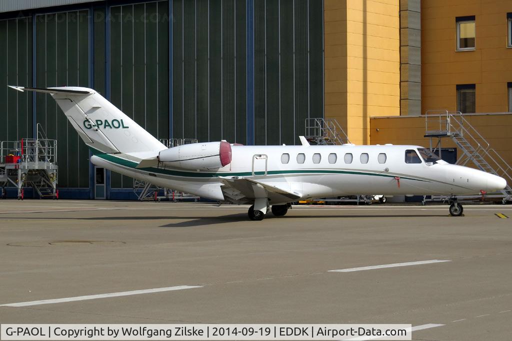 G-PAOL, 2008 Cessna 525B CitationJet CJ3 C/N 525B-0232, visitor