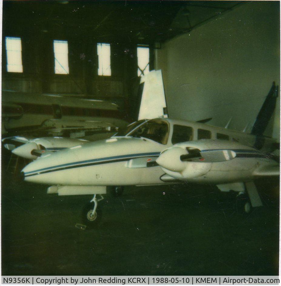 N9356K, 1976 Piper PA-34-200T C/N 34-7670199, At KMEM