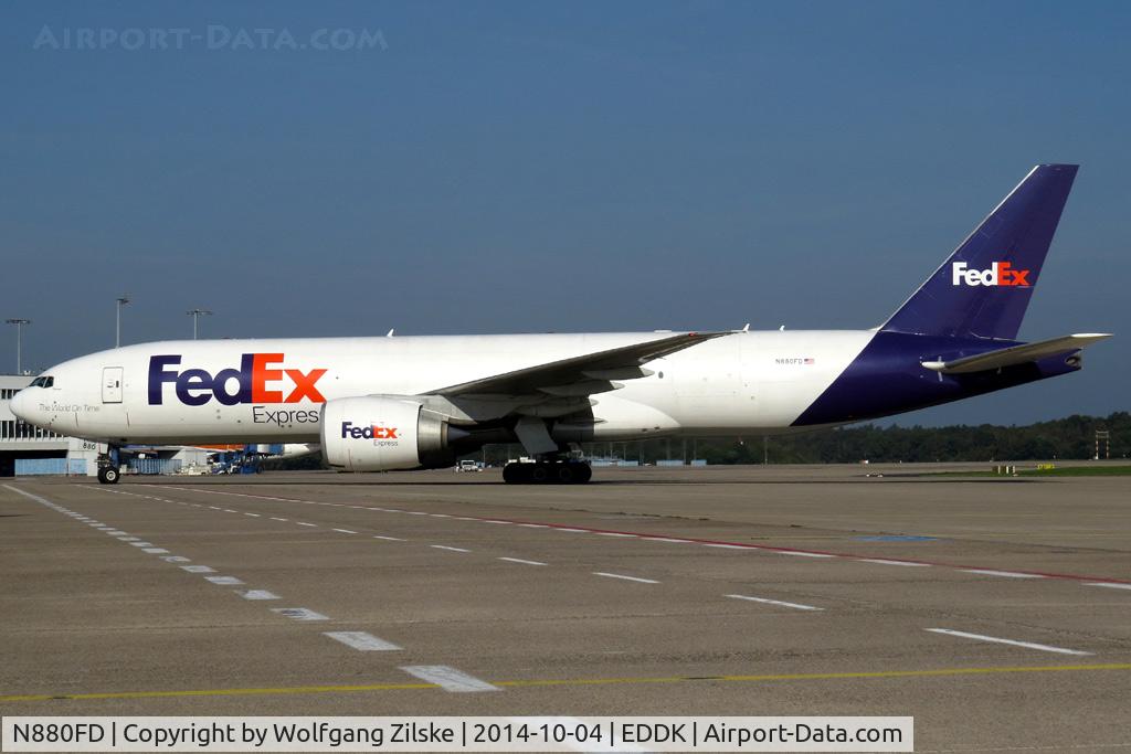 N880FD, 2008 Boeing 777-F28 C/N 32967, visitor