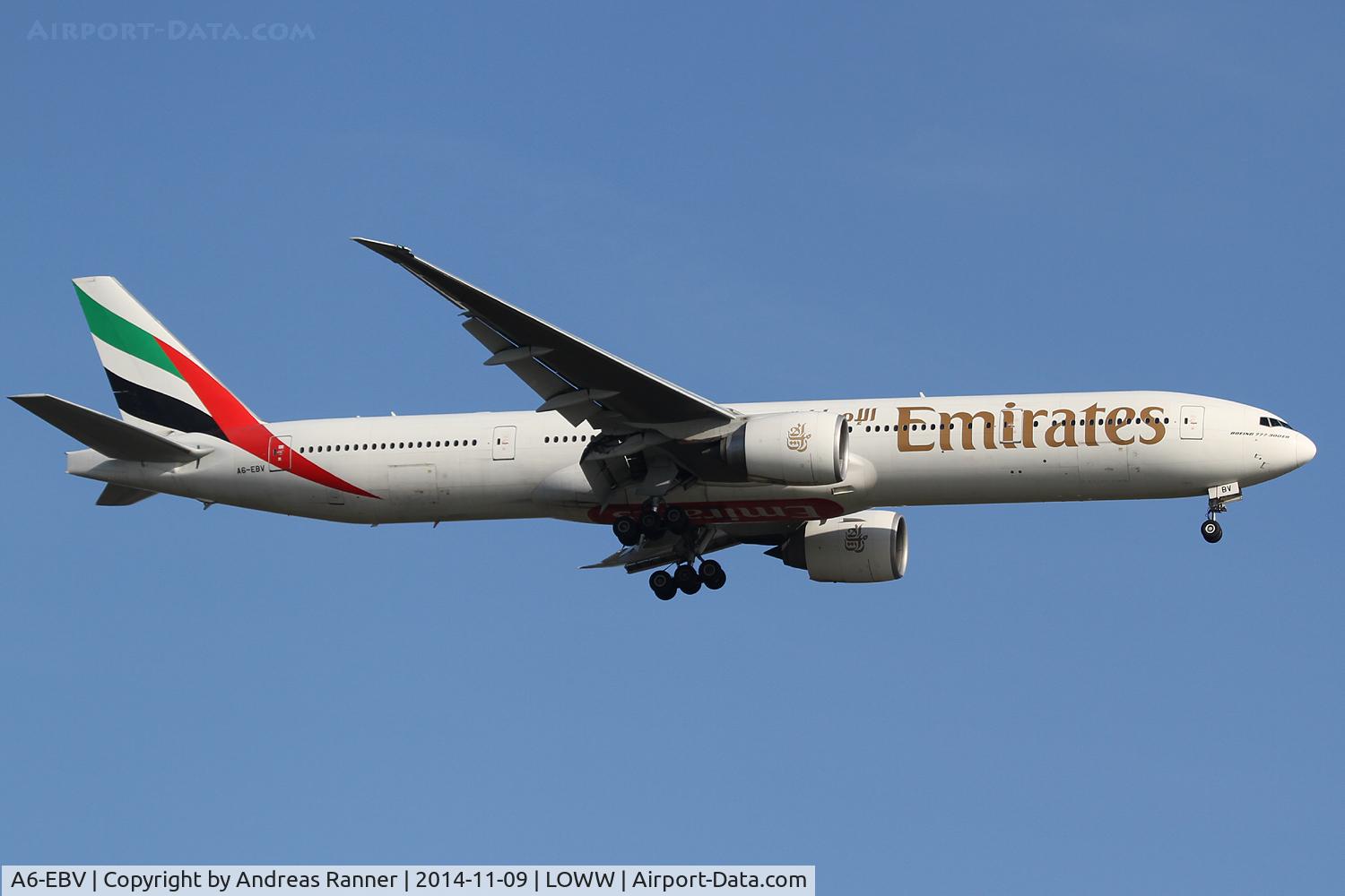 A6-EBV, 2006 Boeing 777-31H/ER C/N 32728, Emirates Boeing 777