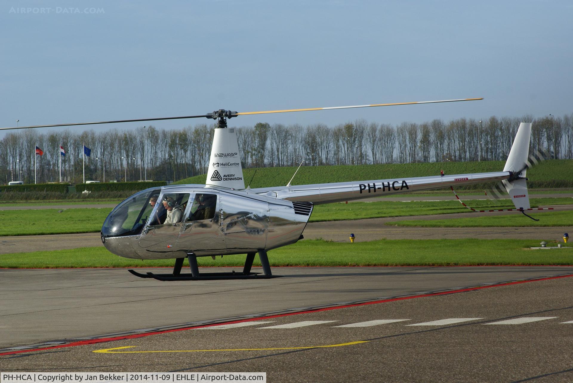 PH-HCA, 2003 Robinson R44 Raven II C/N 10082, Now the silver side.