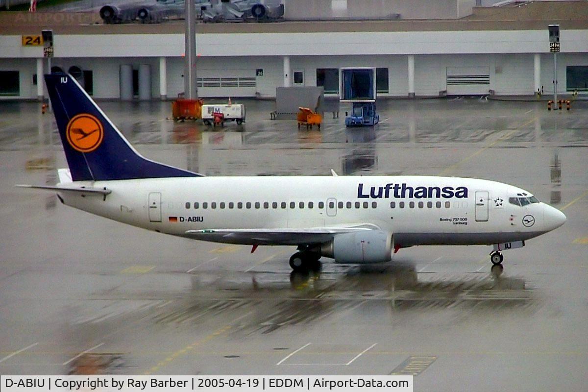 D-ABIU, 1991 Boeing 737-530 C/N 24944, Boeing 737-530 [24944] (Lufthansa) Munich-Franz Josef Strauss~D 19/04/2006