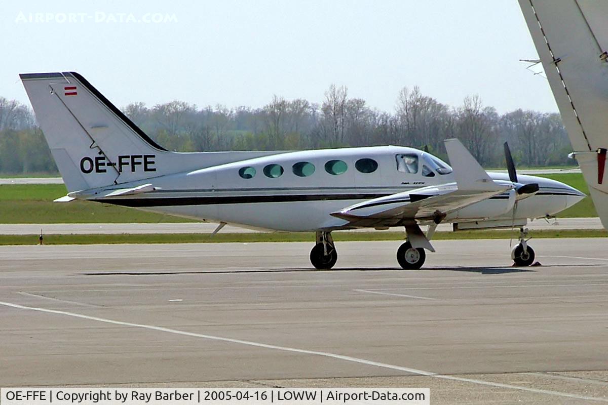 OE-FFE, Cessna 421C Golden Eagle C/N 421C0120, Cessna 421C Golden Eagle [421C-0120] Vienna-Schwechat~OE 16/04/2005