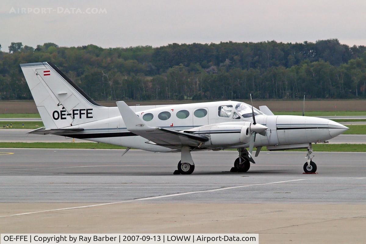 OE-FFE, Cessna 421C Golden Eagle C/N 421C0120, Cessna 421C Golden Eagle [421C-0120] Vienna-Schwechat~OE 13/09/2007