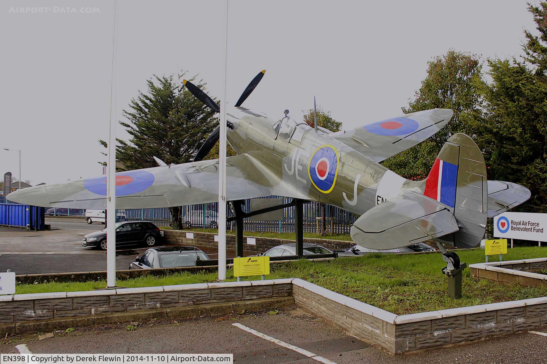 EN398, Supermarine 361 Spitfire HF.IXe Replica C/N BAPC.184, Spitfire Mk.IX replica of the personal aircraft used by Wg Cdr James Edgar Johnson, CO of the Kenley Wing.