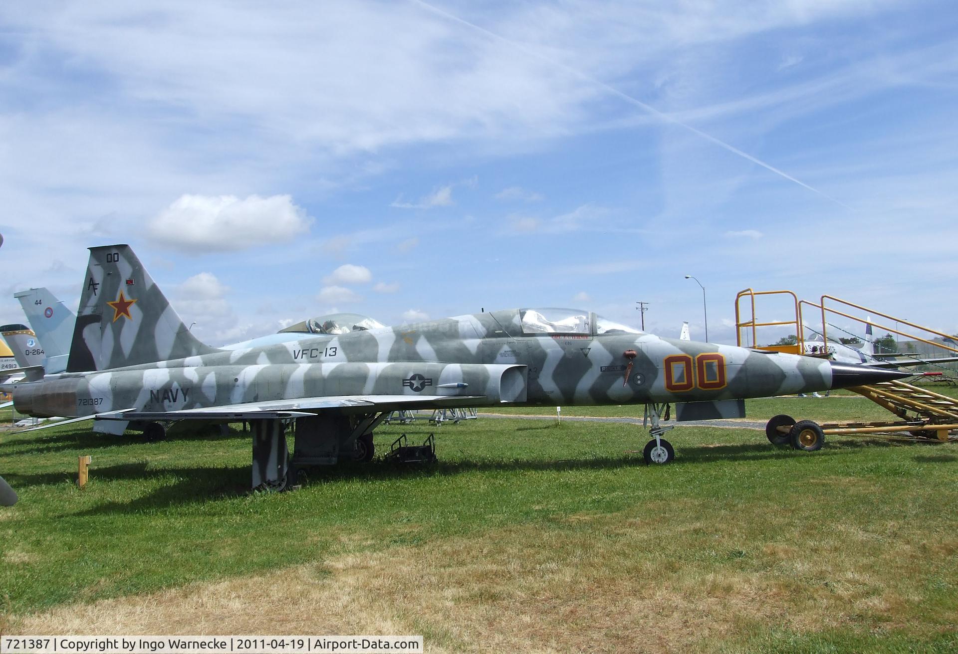 721387, Northrop F-5E Tiger II C/N R.1007, Northrop F-5E Tiger II at the Pacific Coast Air Museum, Santa Rosa CA