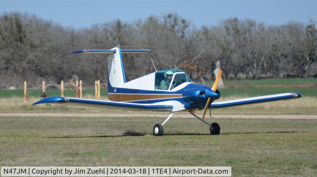N47JM, 1982 Pazmany PL-4A C/N 66, Wheel landing