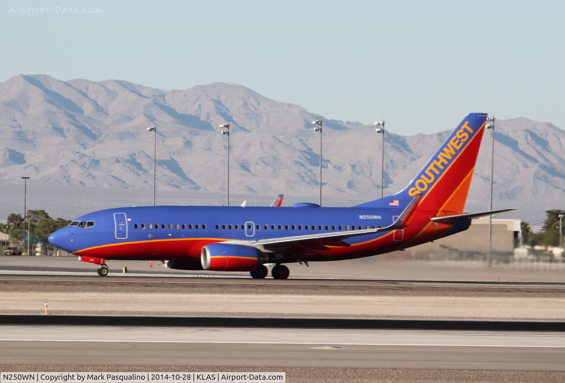 N250WN, 2006 Boeing 737-7H4 C/N 34972, Boeing 737-700