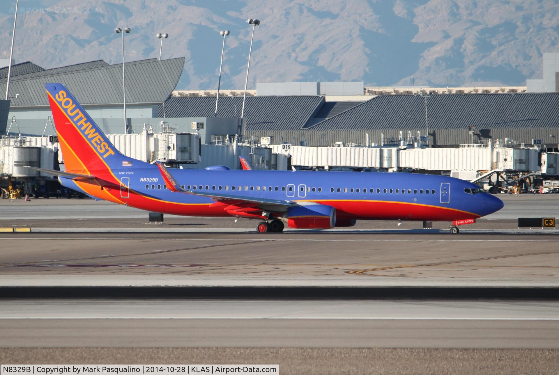 N8329B, 2012 Boeing 737-8H4 C/N 37006, Boeing 737-800