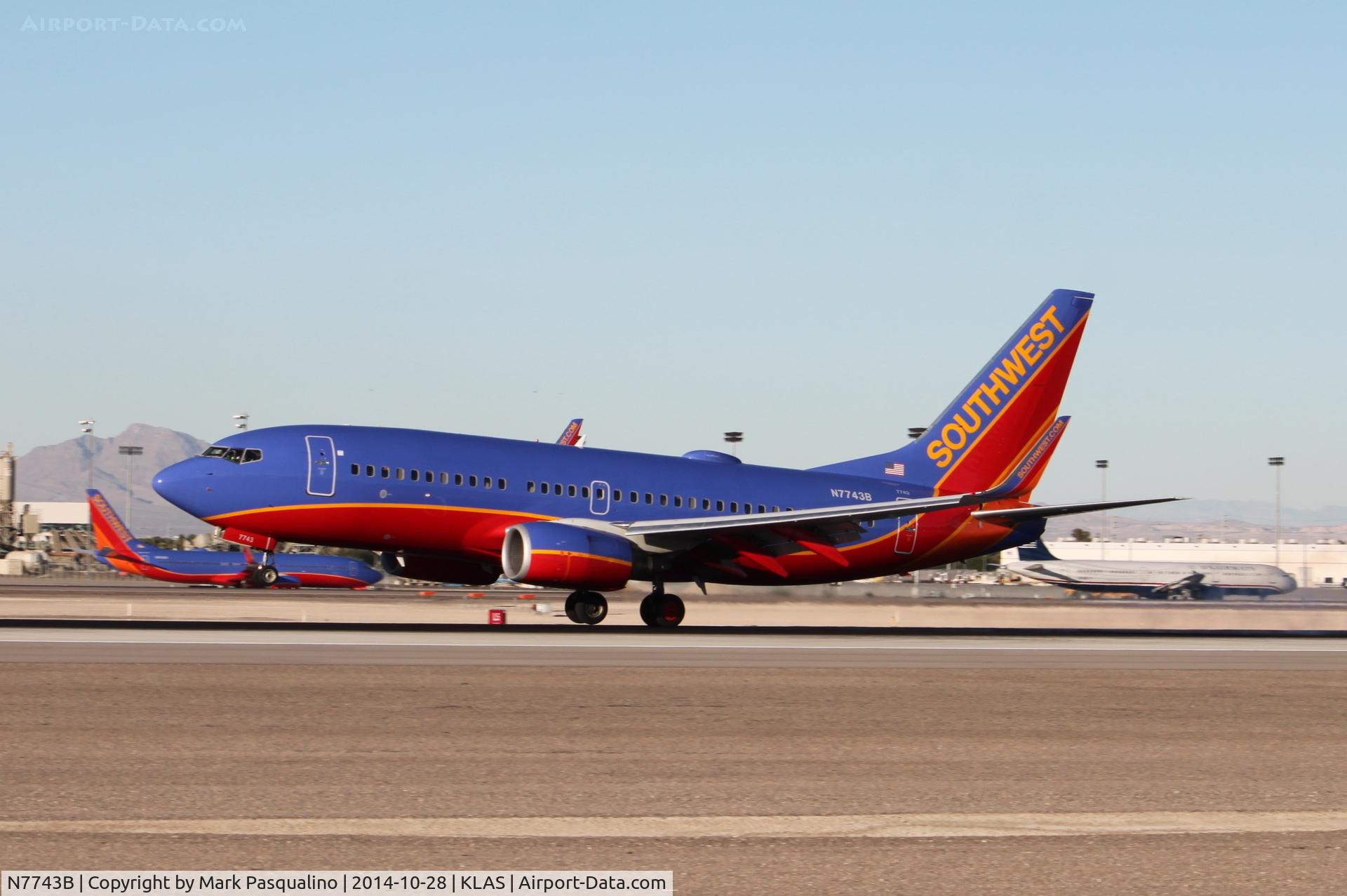 N7743B, 2008 Boeing 737-7BD C/N 36718, Boeing 737-700