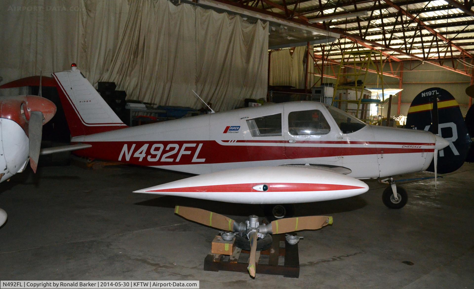 N492FL, 1971 Piper PA-28-140 C/N 28-7125306, Vintage Flying Museum
