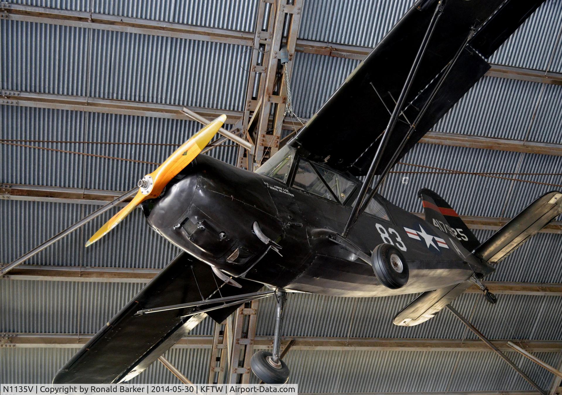 N1135V, Stinson L-5E Sentinel C/N 76-3199, Vintage Flying Museum