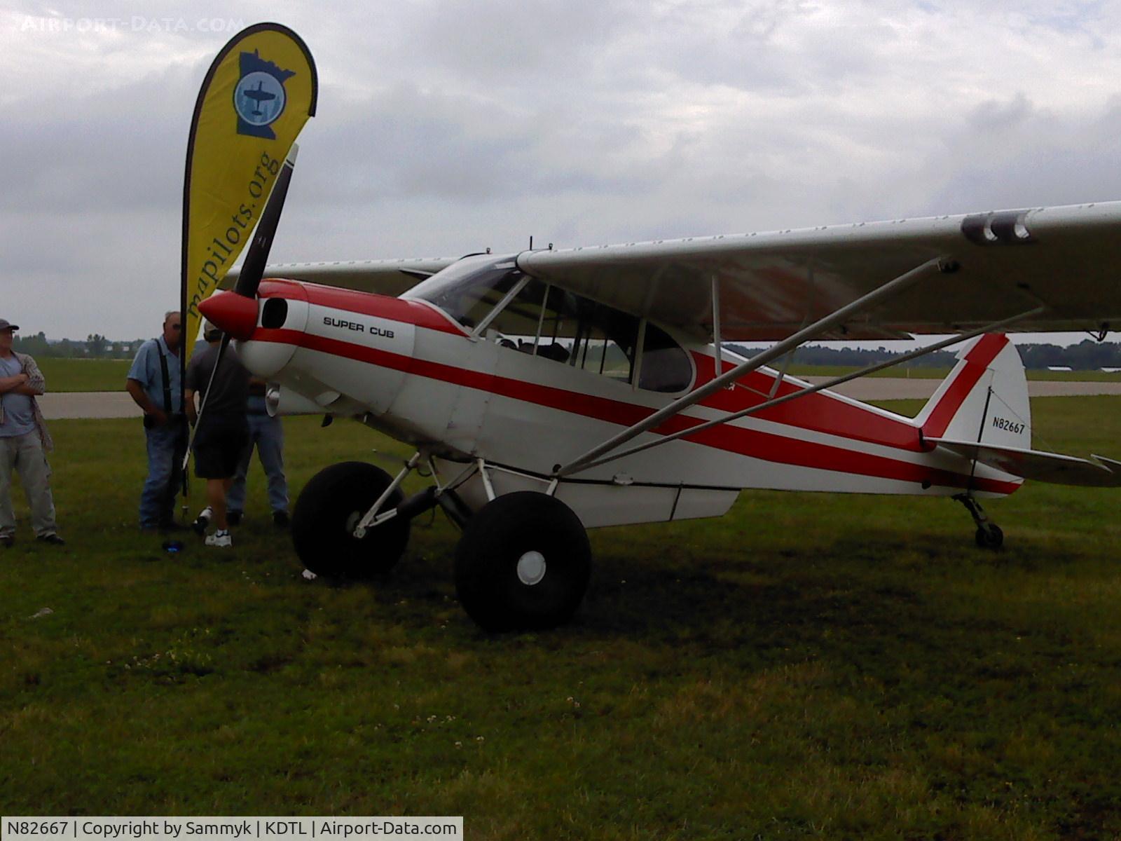 N82667, 1978 Piper PA-18-150 Super Cub C/N 18-7909028, This Super Cub was at the Detroit Lakes Fl-in in 2013.