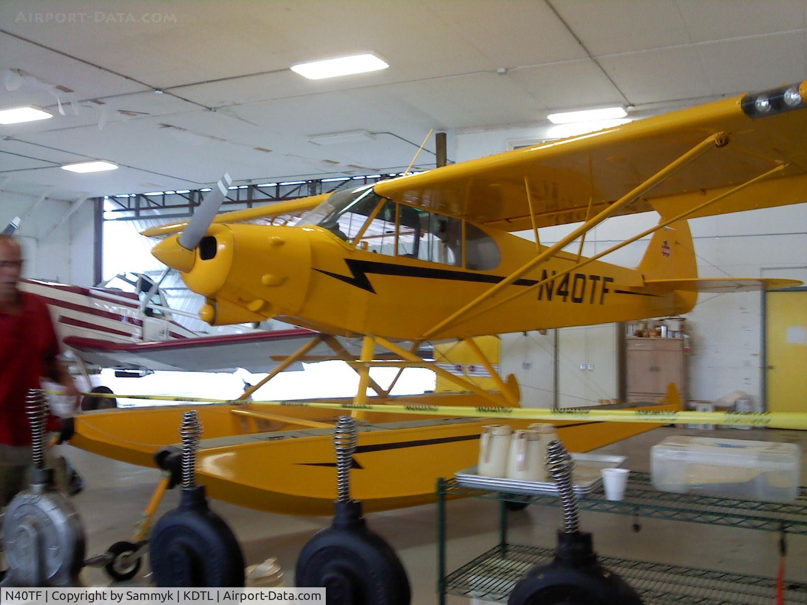 N40TF, 1978 Piper PA-18-150 Super Cub C/N 18-7809143, This nice Super Cub was at the 2013 Detroit Lakes Fly-in.