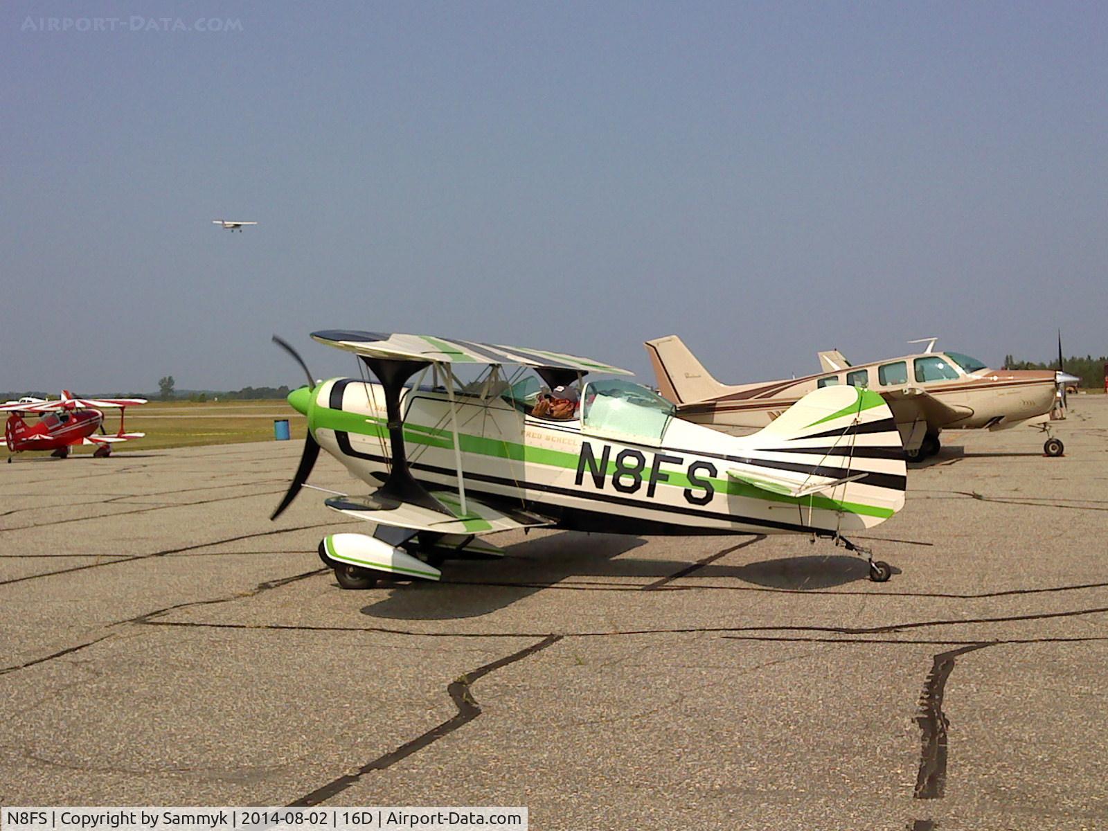 N8FS, 1975 Aerotek Pitts S-1S Special C/N 1-0034, This was formerly my Grandfather's. This was taken at the 1st annual Perham Fly-in.