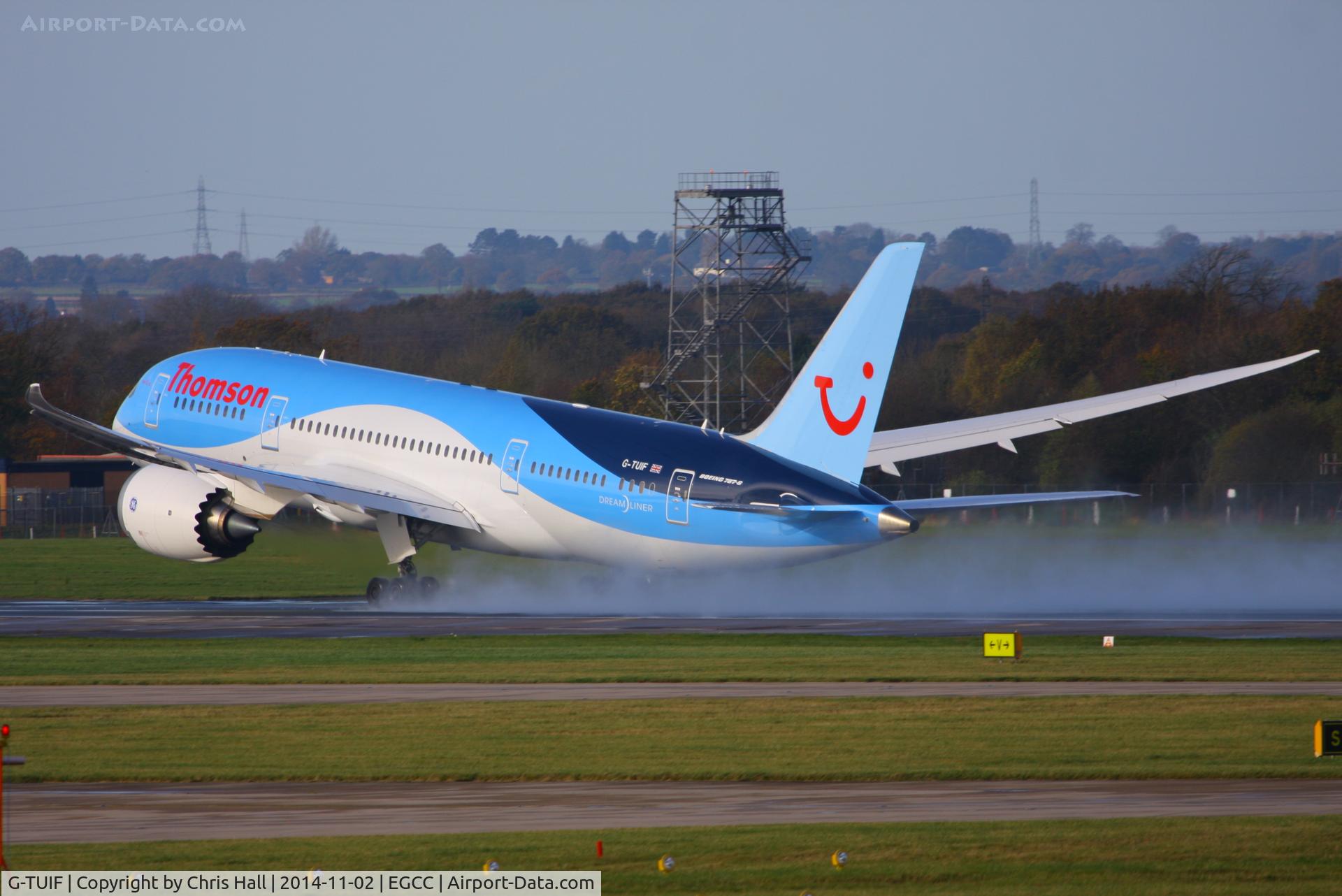 G-TUIF, 2014 Boeing 787-8 Dreamliner C/N 36428, Thomson