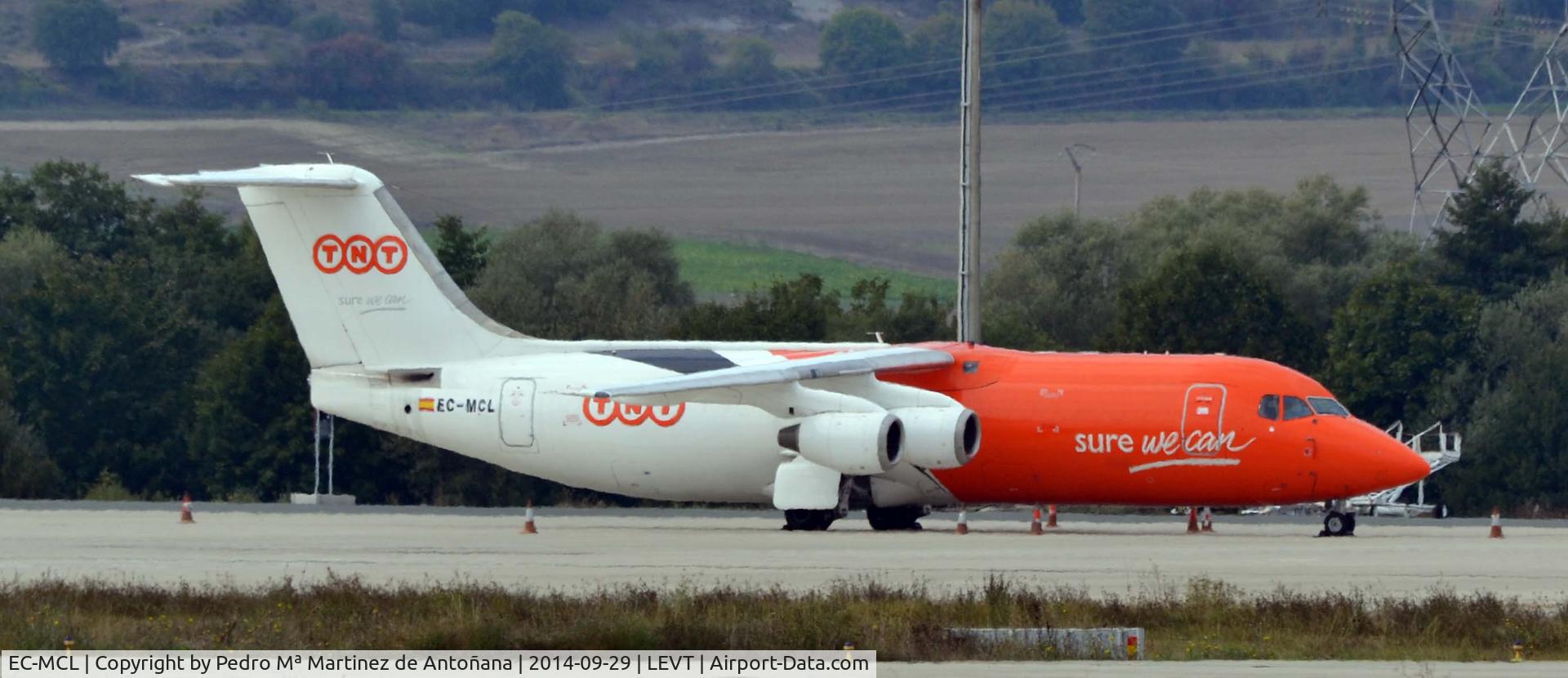 EC-MCL, 1990 British Aerospace BAe-146-300QT Quiet Trader C/N E3154, Forinda - Vitoria-Gasteiz - España