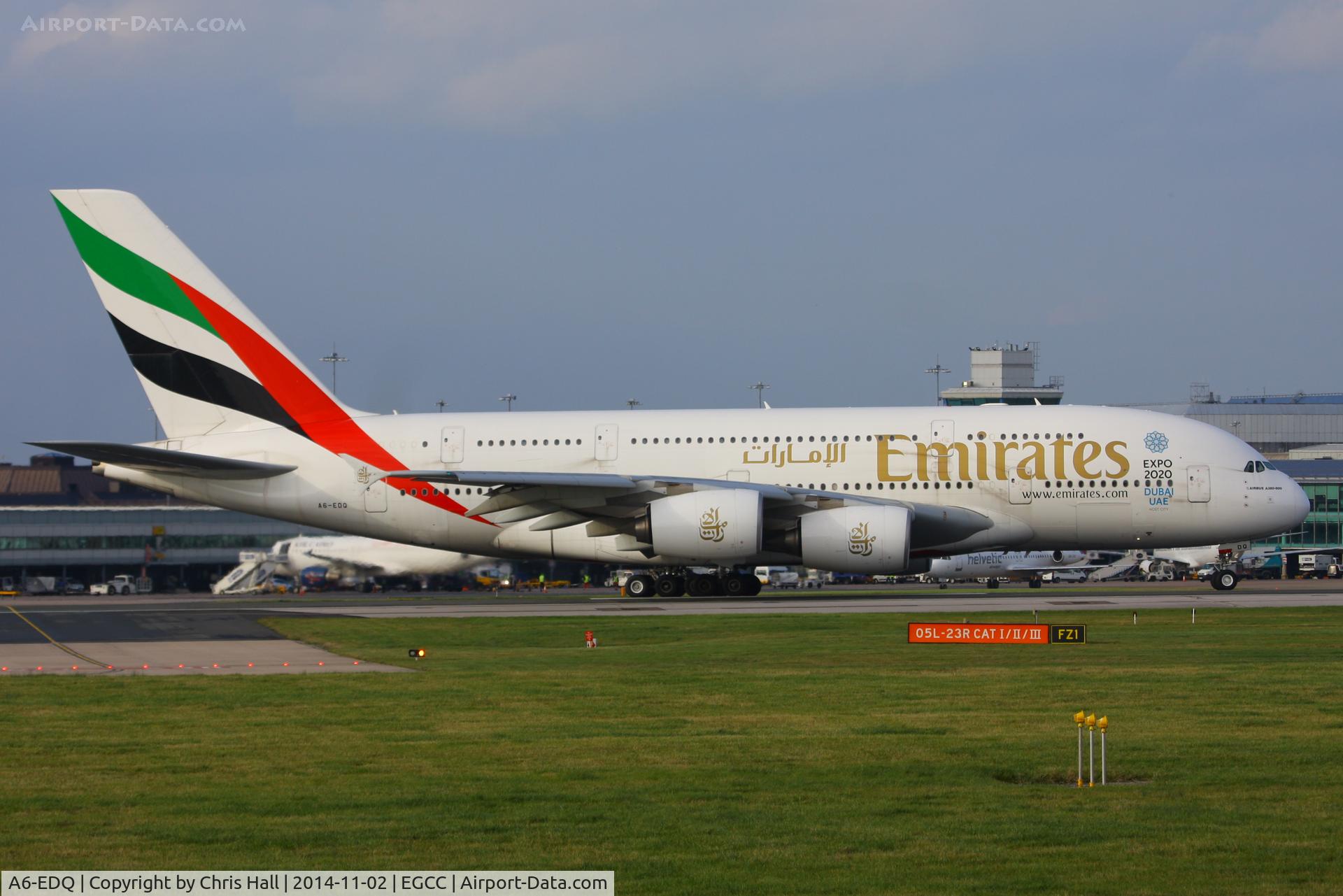 A6-EDQ, 2011 Airbus A380-861 C/N 080, Emirates
