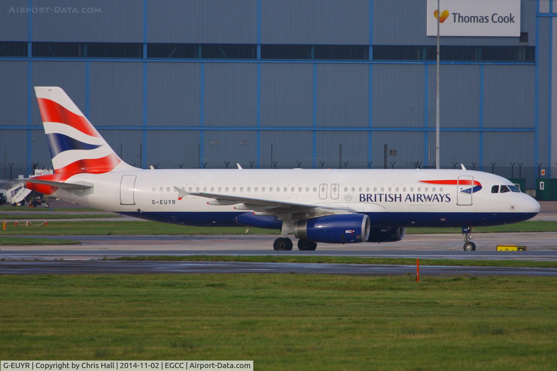 G-EUYR, 2013 Airbus A320-232 C/N 5856, British Airways