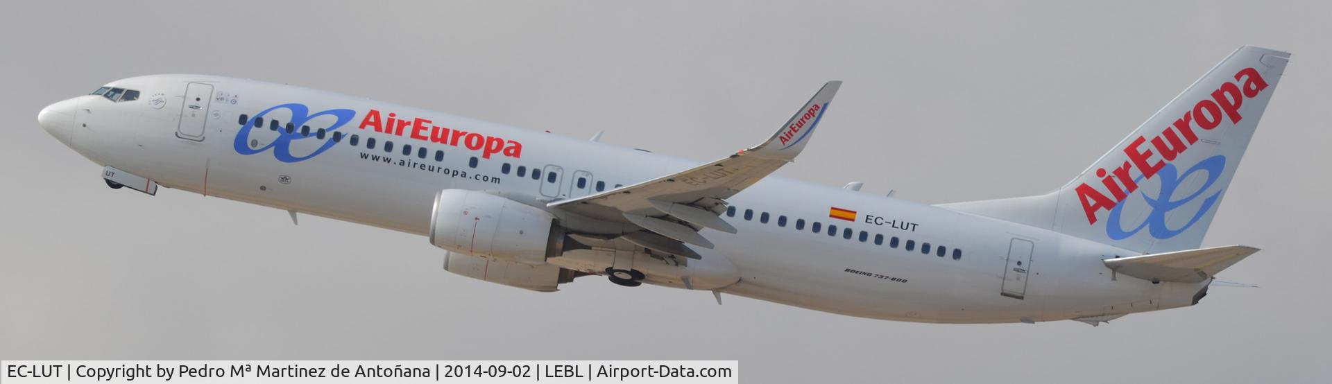 EC-LUT, 2013 Boeing 737-85P C/N 36592, El Prat - Barcelona