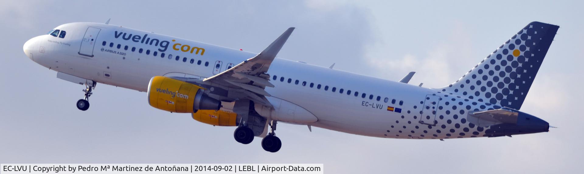 EC-LVU, 2013 Airbus A320-214 C/N 5616, El Prat - barcelona