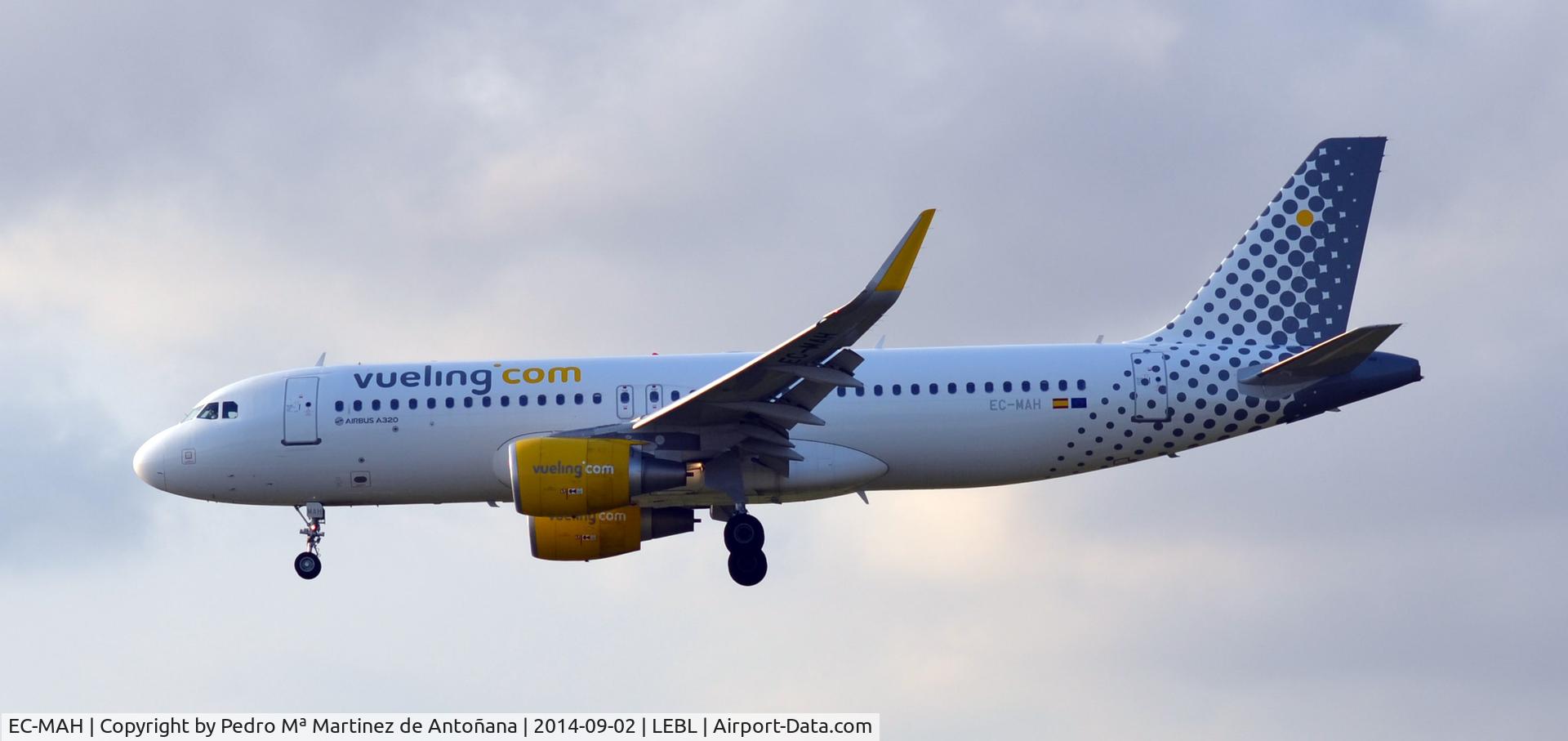 EC-MAH, 2014 Airbus A320-214 C/N 6039, El Prat - Barcelona