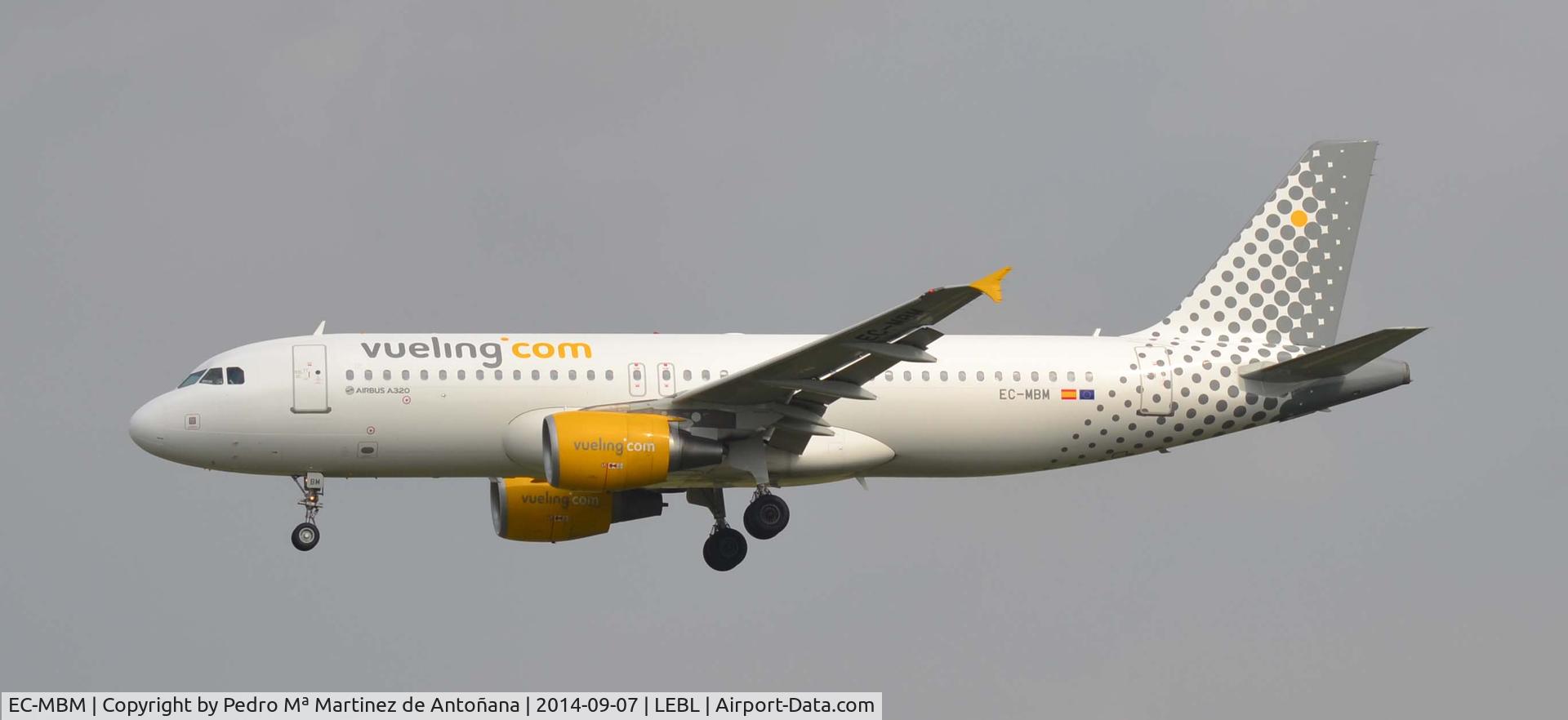EC-MBM, 2010 Airbus A320-214 C/N 4463, El Prat - Barcelona