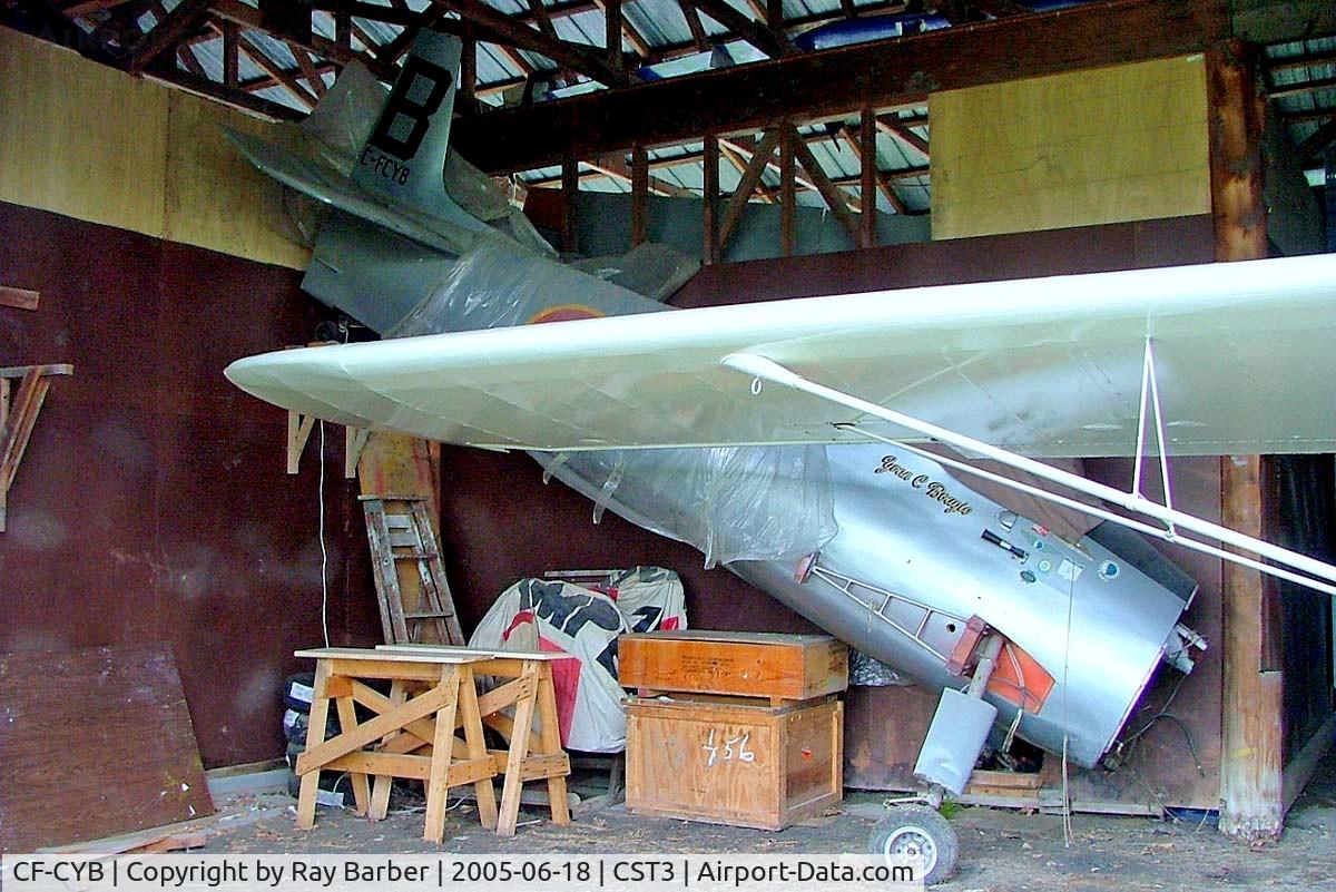 CF-CYB, 1972 Haus Cat HAUS CAT C/N 001, Haus Cat [001] Saint-Lazare~C 18/06/2005 Marked C-FCYB never registered as such on the CCAR web site.