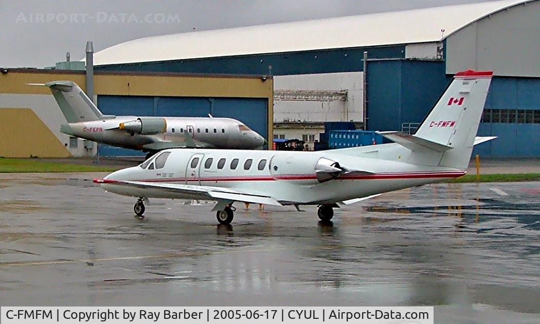 C-FMFM, 1992 Cessna 550 C/N 550-0702, Cessna Citation II [550-0702] (Transport Canada) Montreal-Dorval~C 17/06/2005