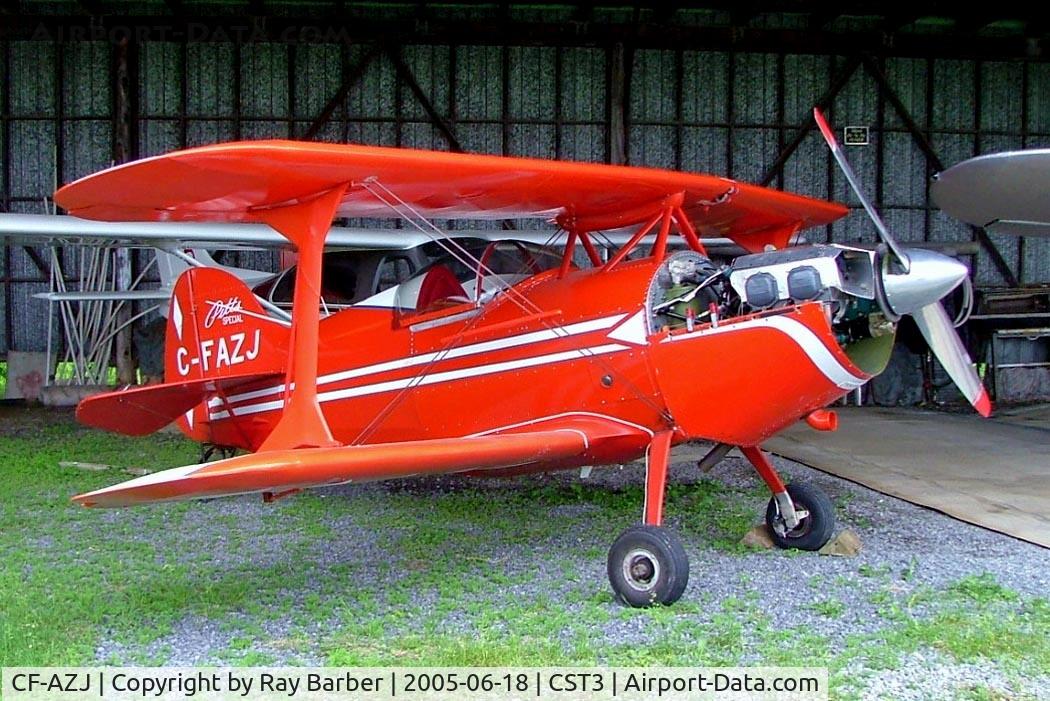CF-AZJ, 1971 Pitts S-1C Special C/N RA1933, Pitts S-1C Special [RA1933] Saint-Lazare~C 18/06/2005. Marked C-FAZJ never registered as such on the CCAR web site.