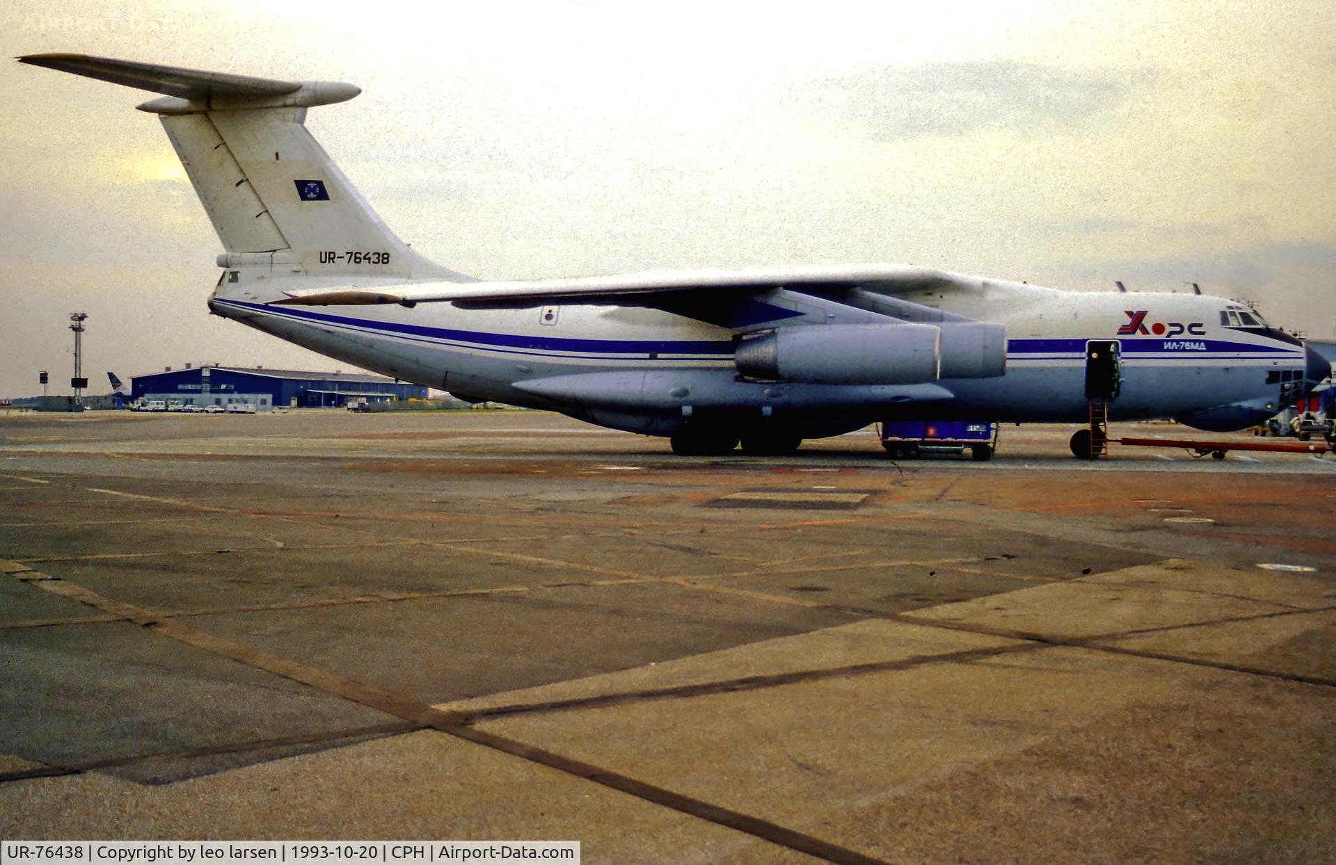 UR-76438, Ilyushin Il-76MD C/N 0083483513, Copenhagen20.10.93