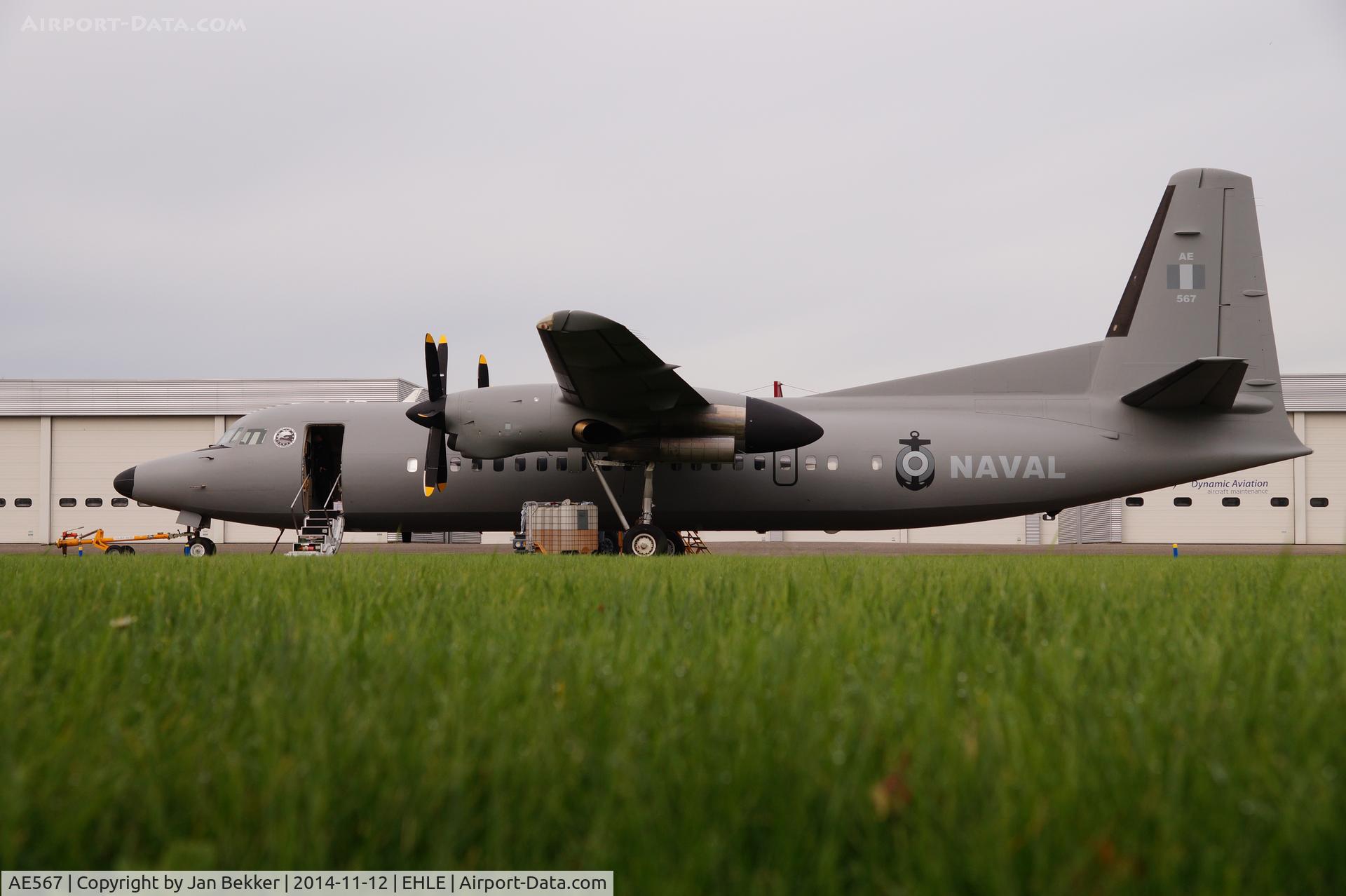 AE567, 1992 Fokker 50 C/N 20253, Former of the Royal Netherlands Air Force. Recently sold to Peru. Just got is new livery. Nearly ready to depart to Peru.