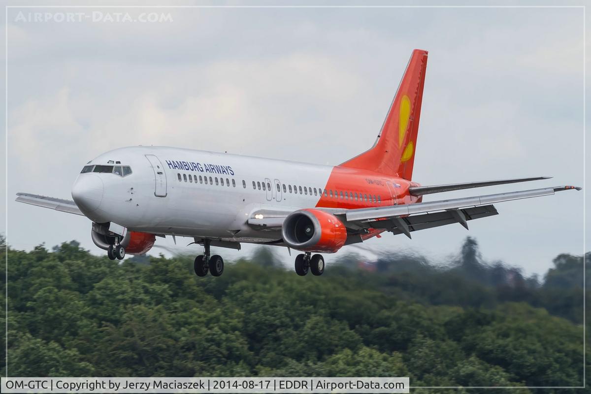 OM-GTC, 1992 Boeing 737-430 C/N 27001, Boeing 737-430