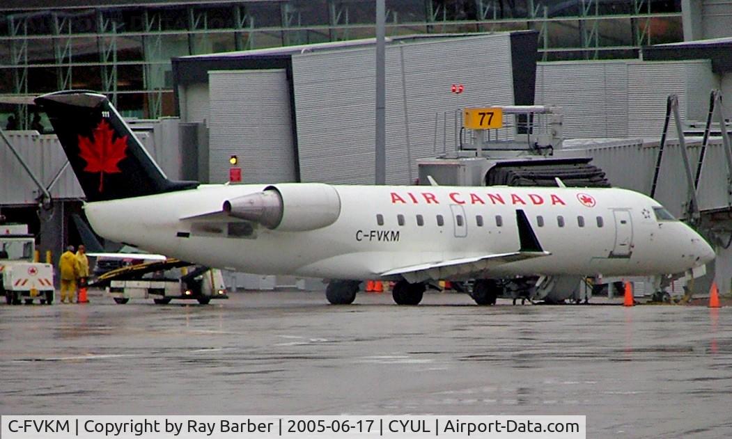 C-FVKM, 1995 Canadair CRJ-100ER (CL-600-2B19) C/N 7074, Canadair Regional Jet 100ER [7074] (Air Canada) Montreal-Dorval~C 17/06/2005